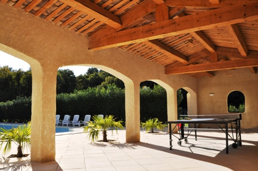 view swimming pool - Moulin de la Roque