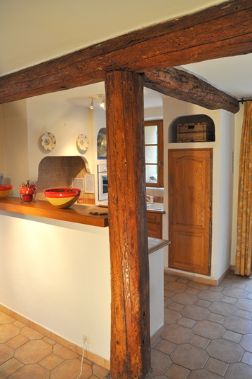 Moulin de la Roque, Noves, Provence, villa Cigales, kitchen